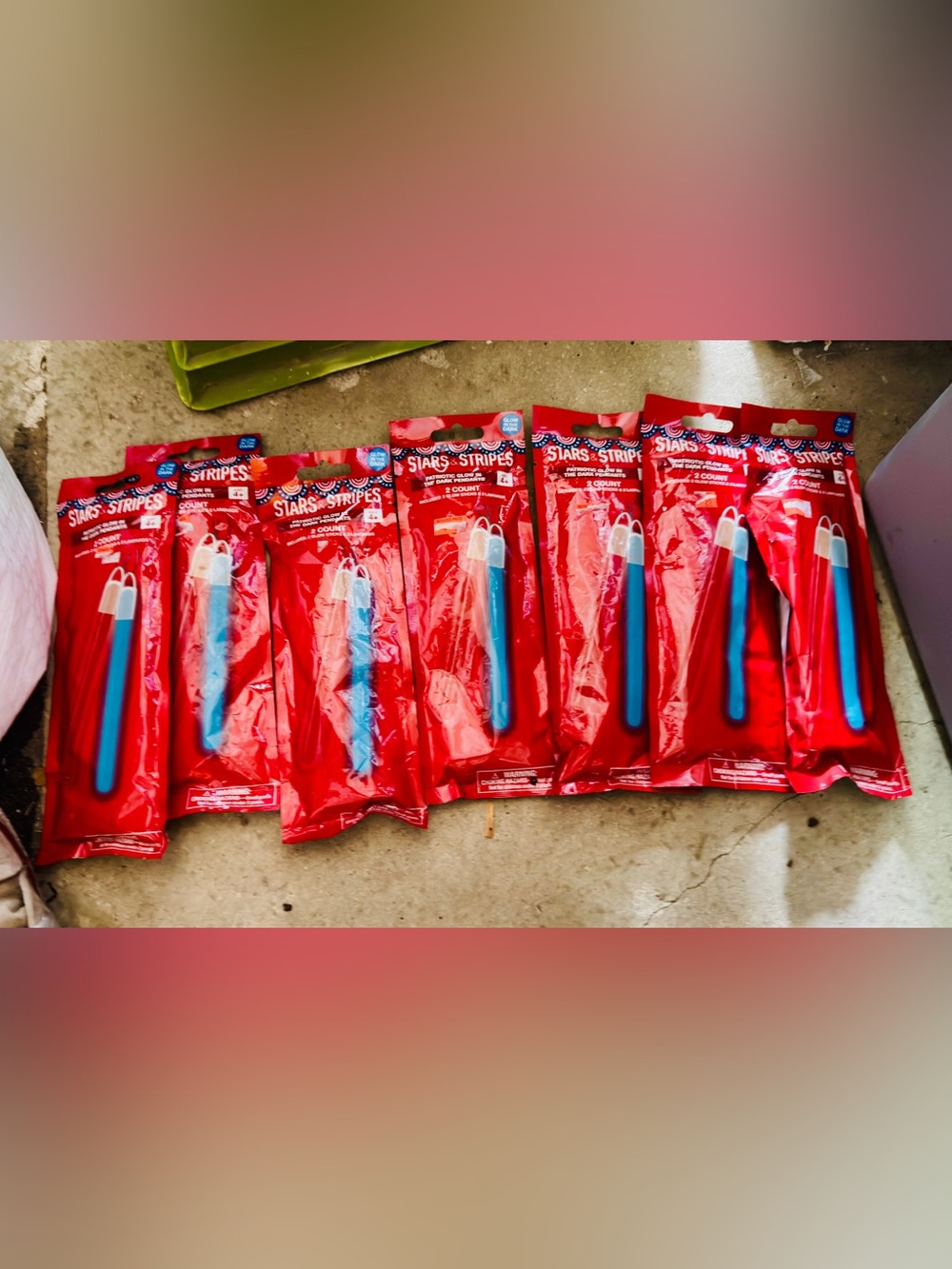 Patriotic light up pendants